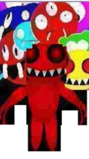 ai character:  Sussy fandmade  background