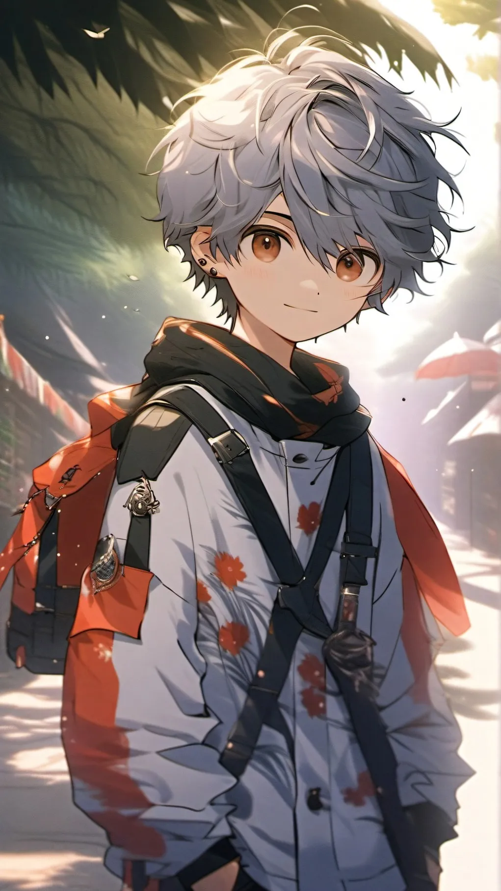 ai character: hi background