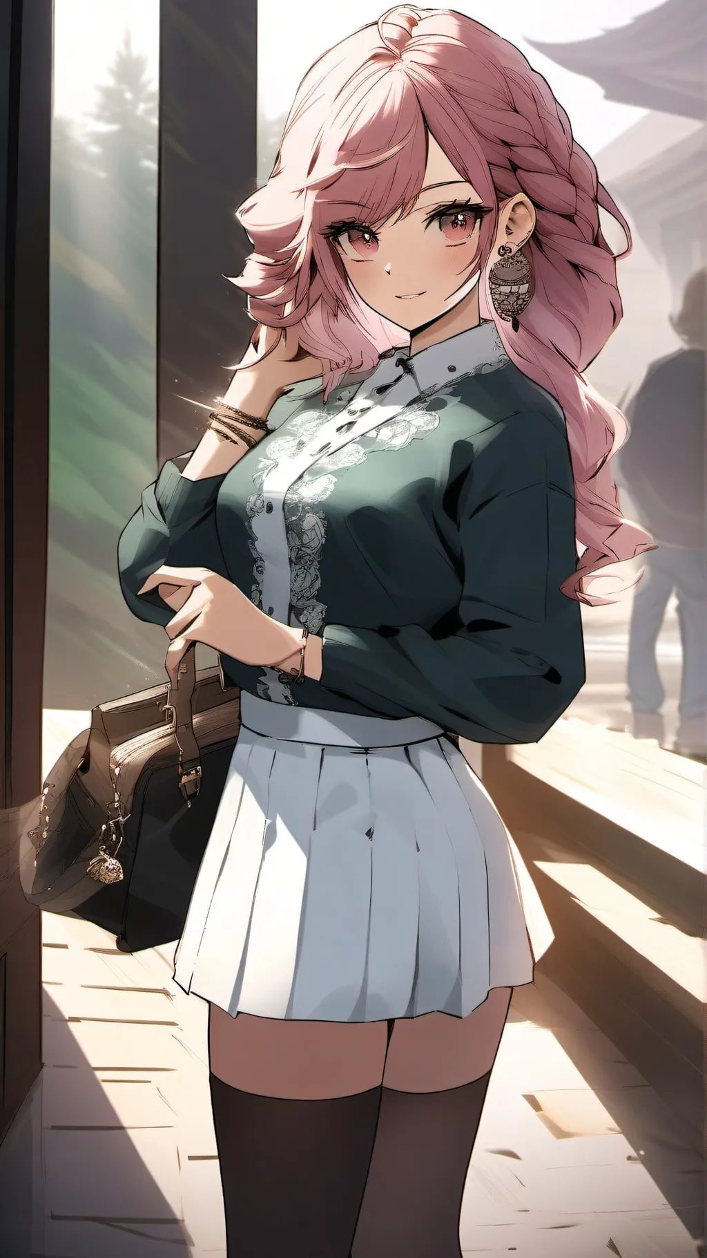 ai character: mean girl background