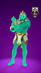 ai character: Poseidon(Fortnite) background