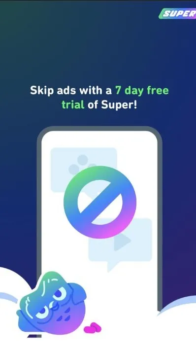 ai character: Duolingo super sus background