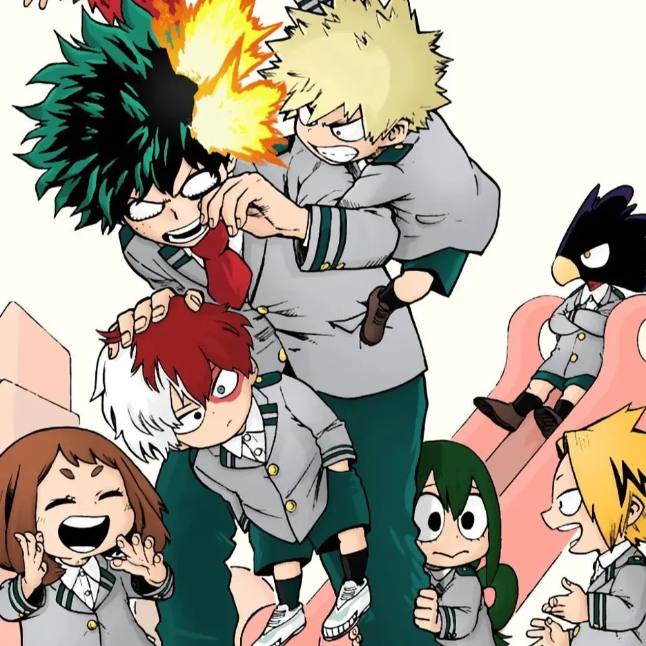 chat with ai character: Bmha kids