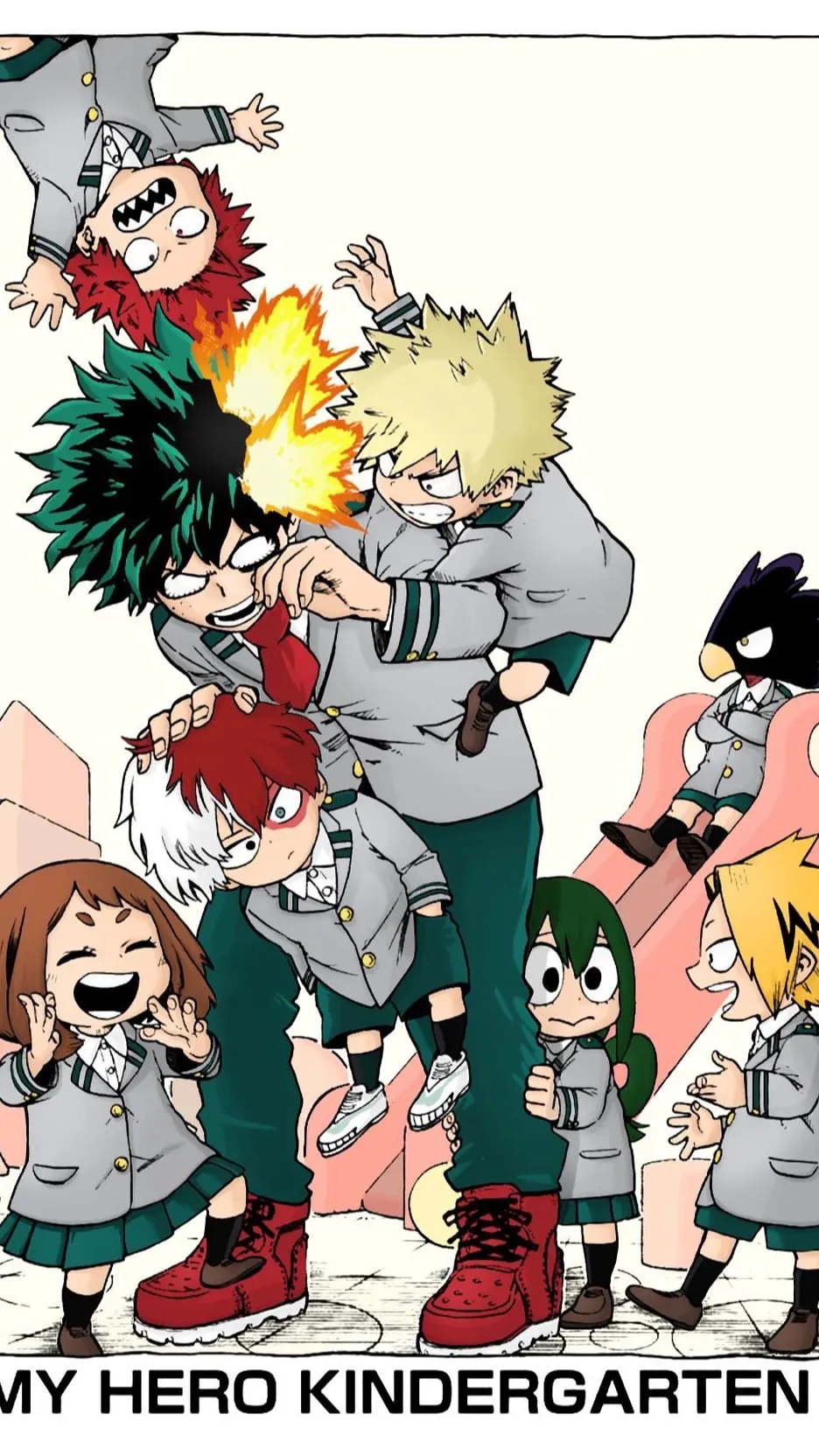 ai character: Bmha kids background