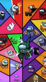 ai character: Mha among us  background