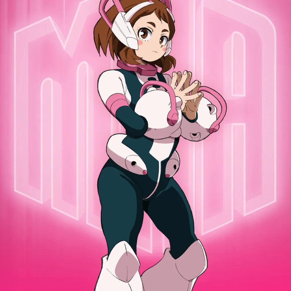 chat with ai character: Ochaco goes missin