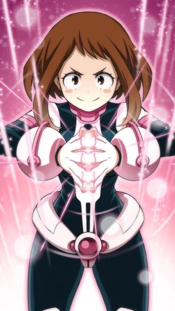 ai character: Ochaco goes missin background