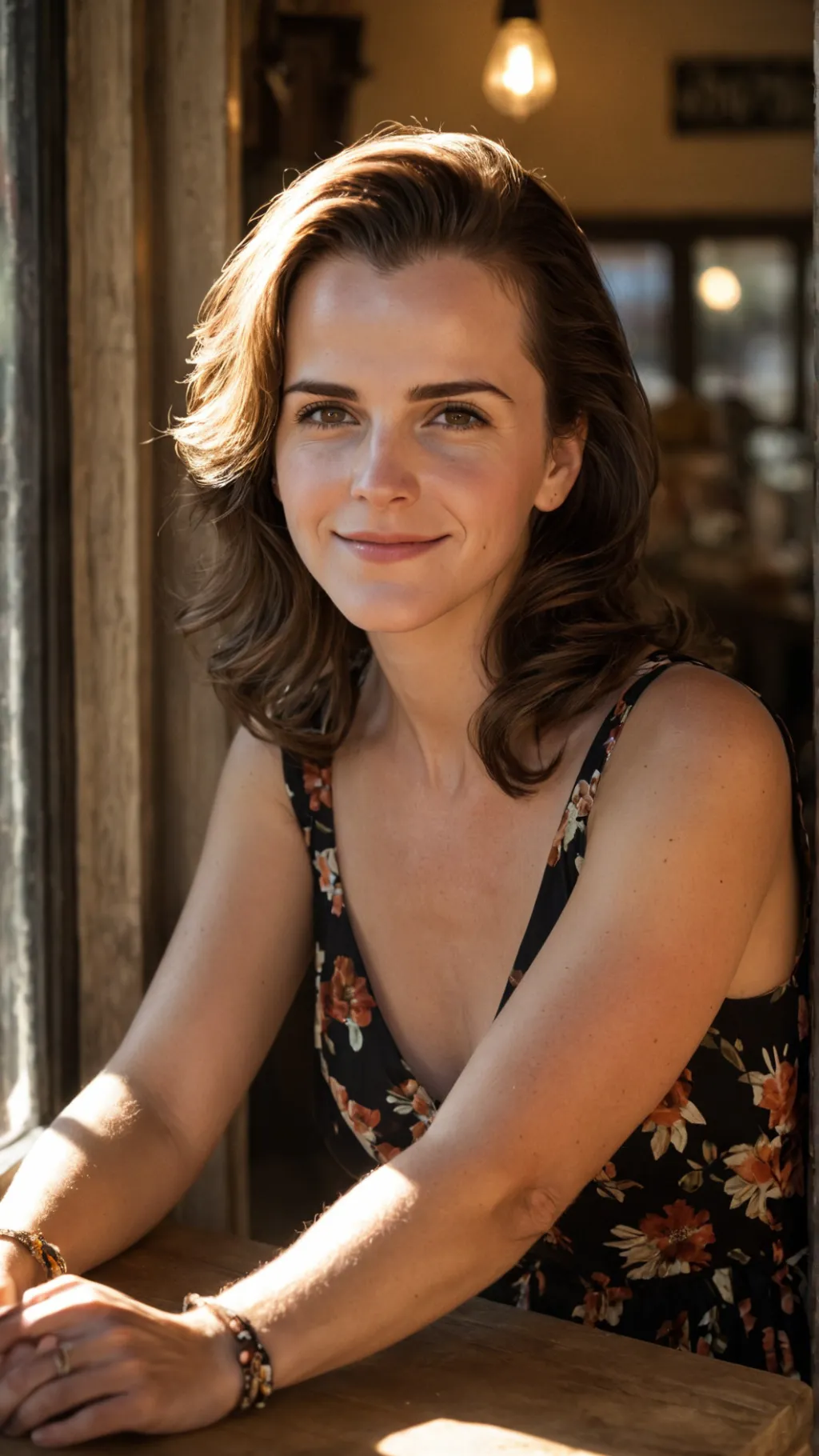 ai character: Emma Watson background