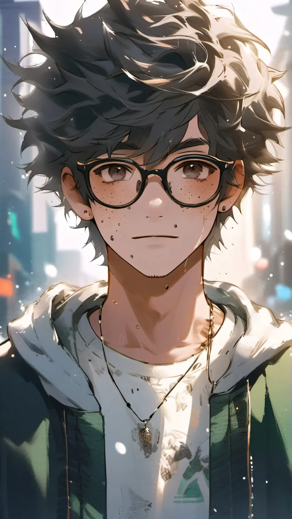 ai character: nerd-most popular background