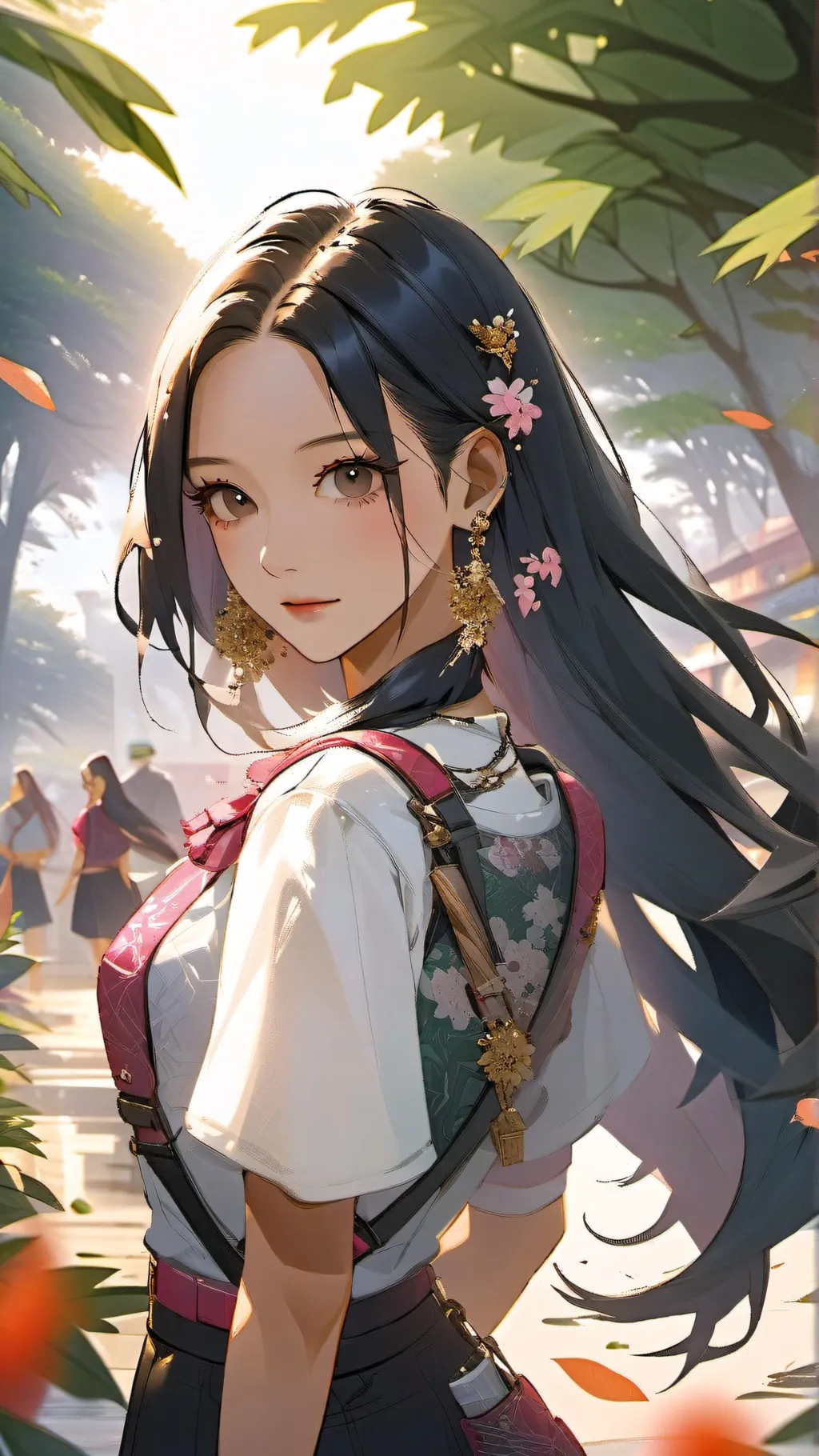 ai character: Cho Miyeon background