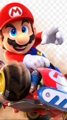 ai character: Mario background