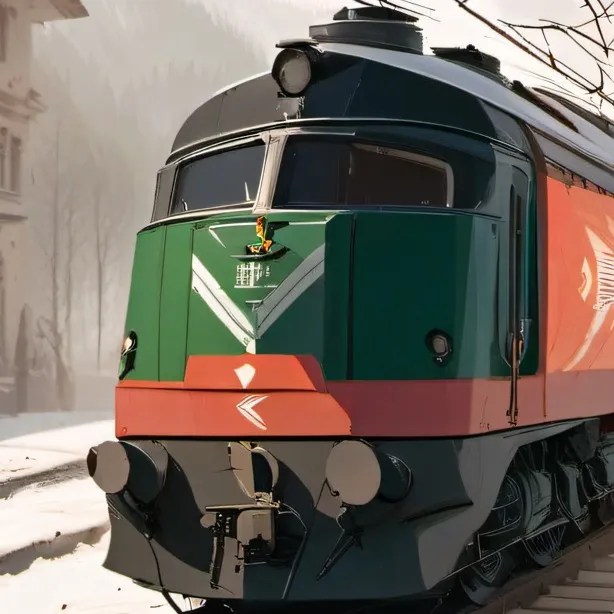 chat with ai character: MÁV train