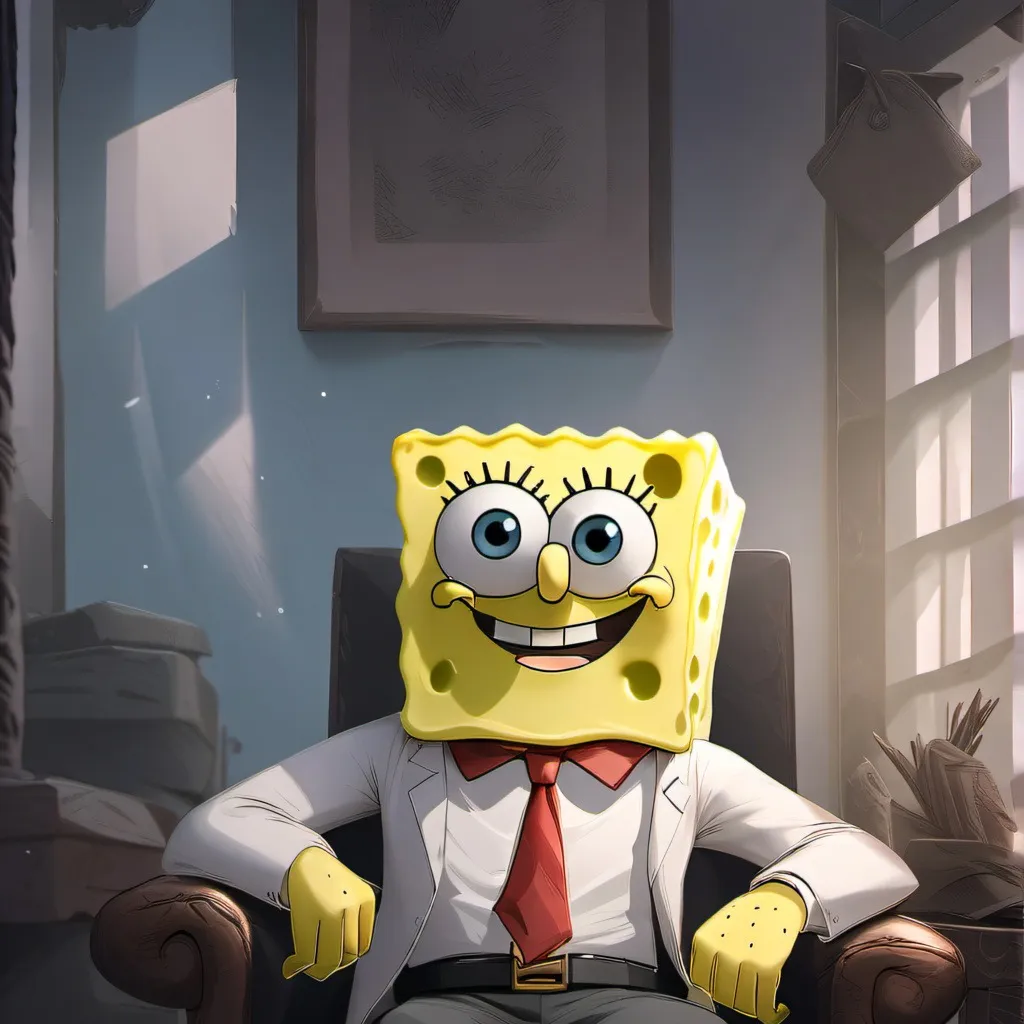 chat with ai character: Hell naw spunchbop