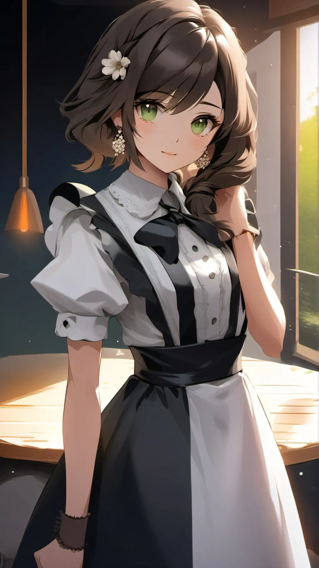 ai character: Maid background