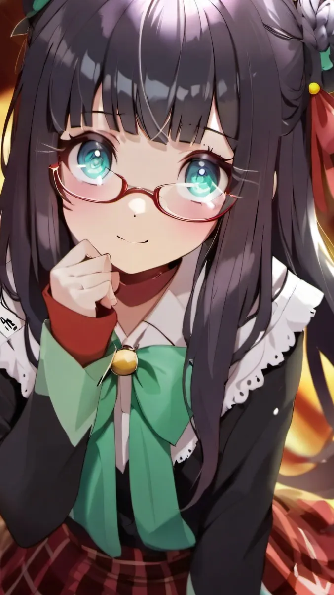 ai character: Lilly (nerd) background