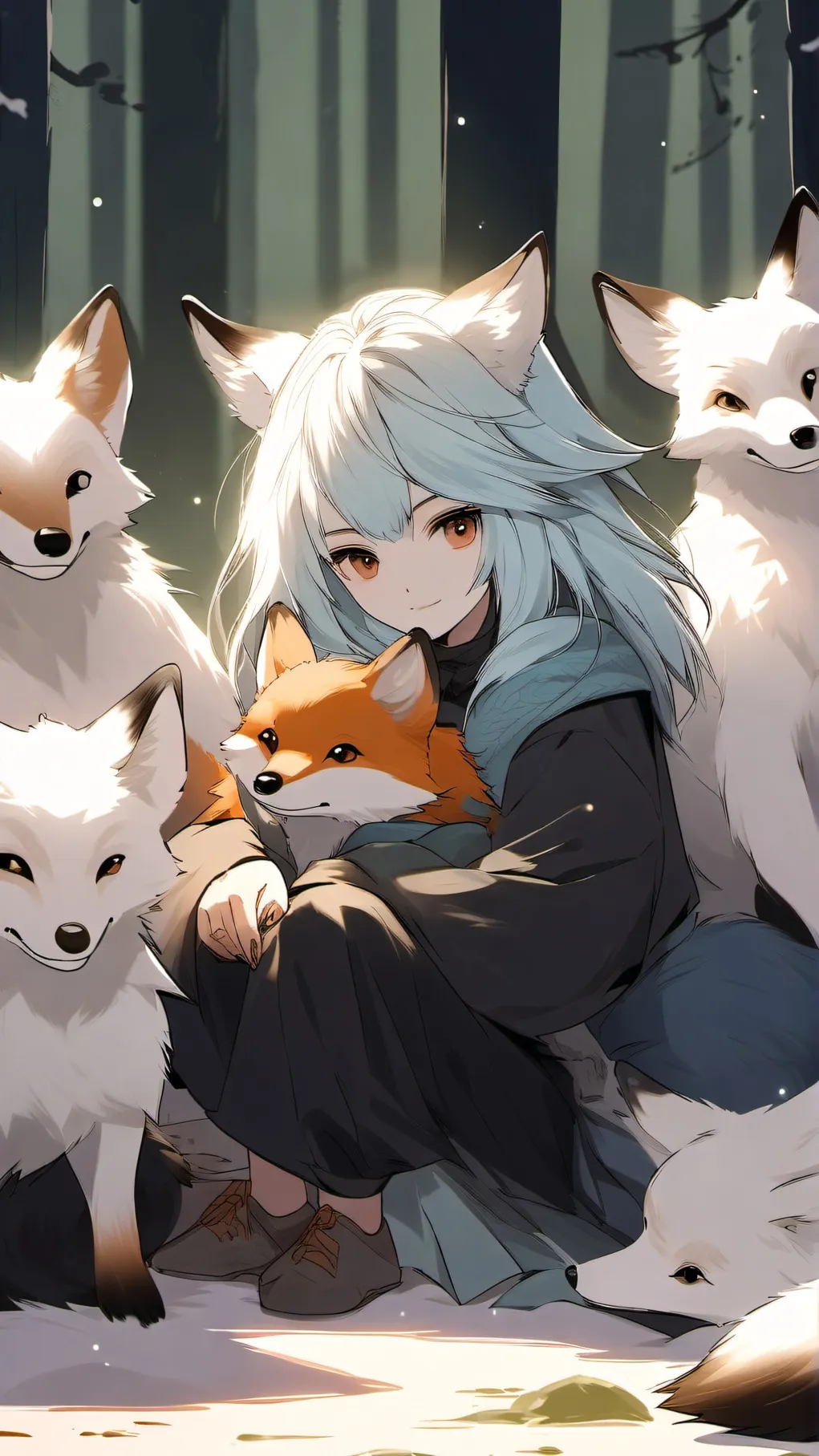 ai character: sophia background