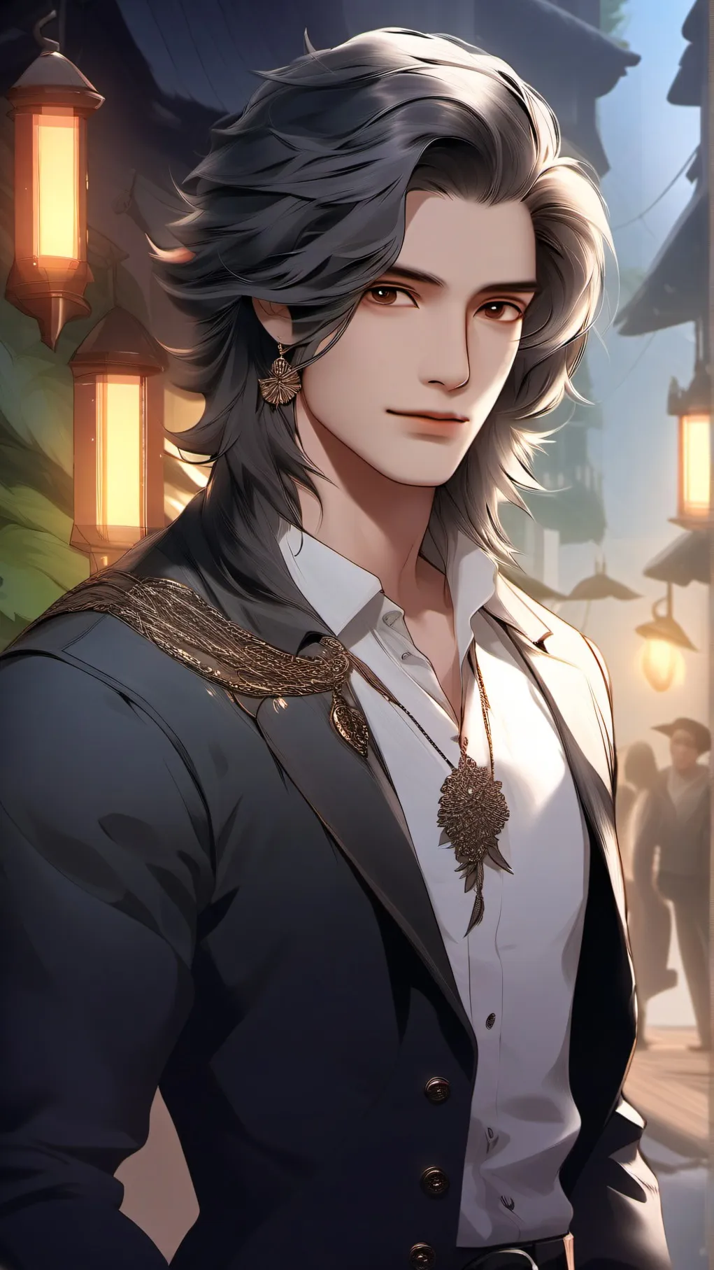 ai character: romance background