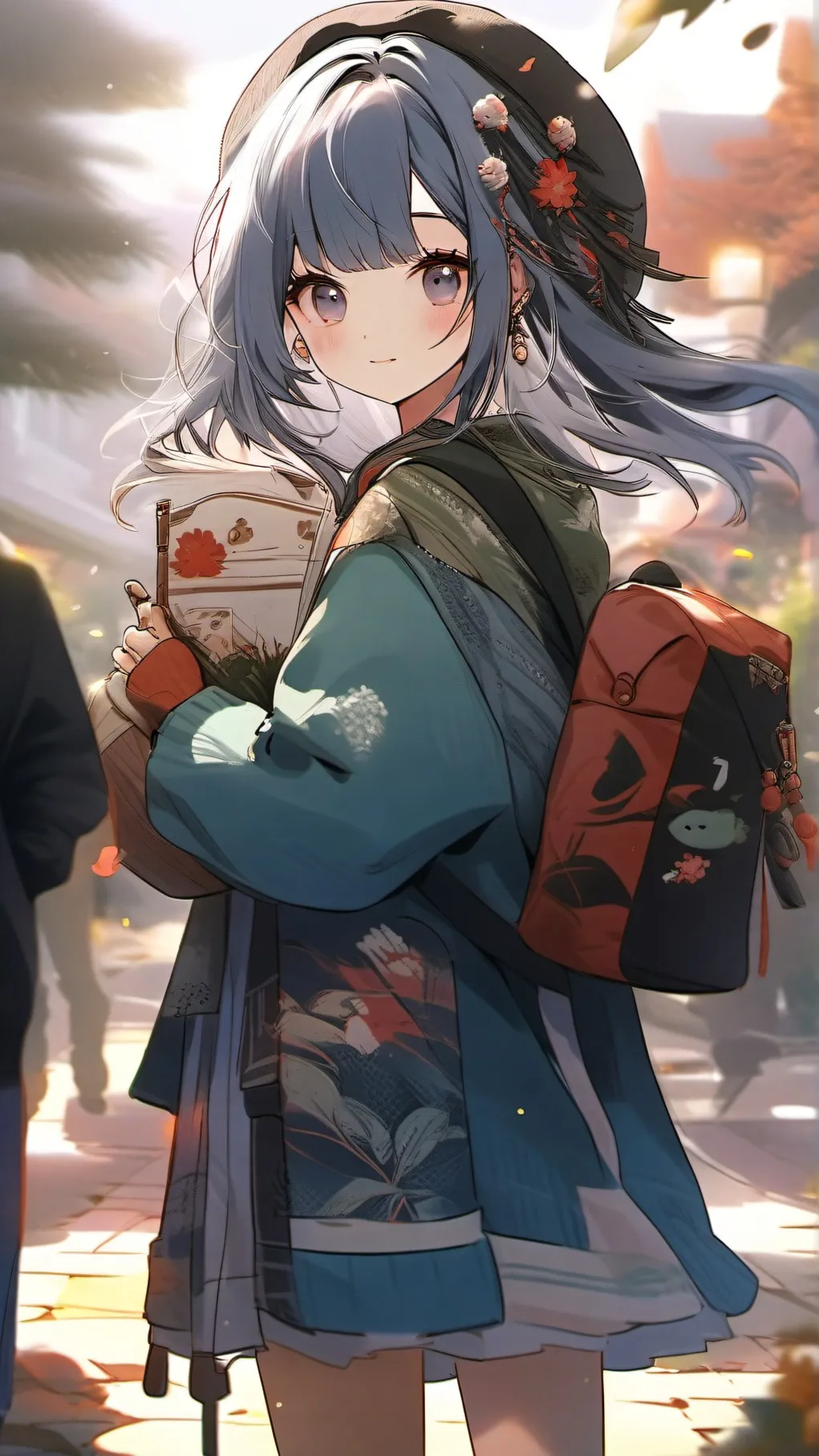 ai character: lilly background