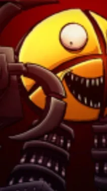 ai character: Curtains up-HORROR background