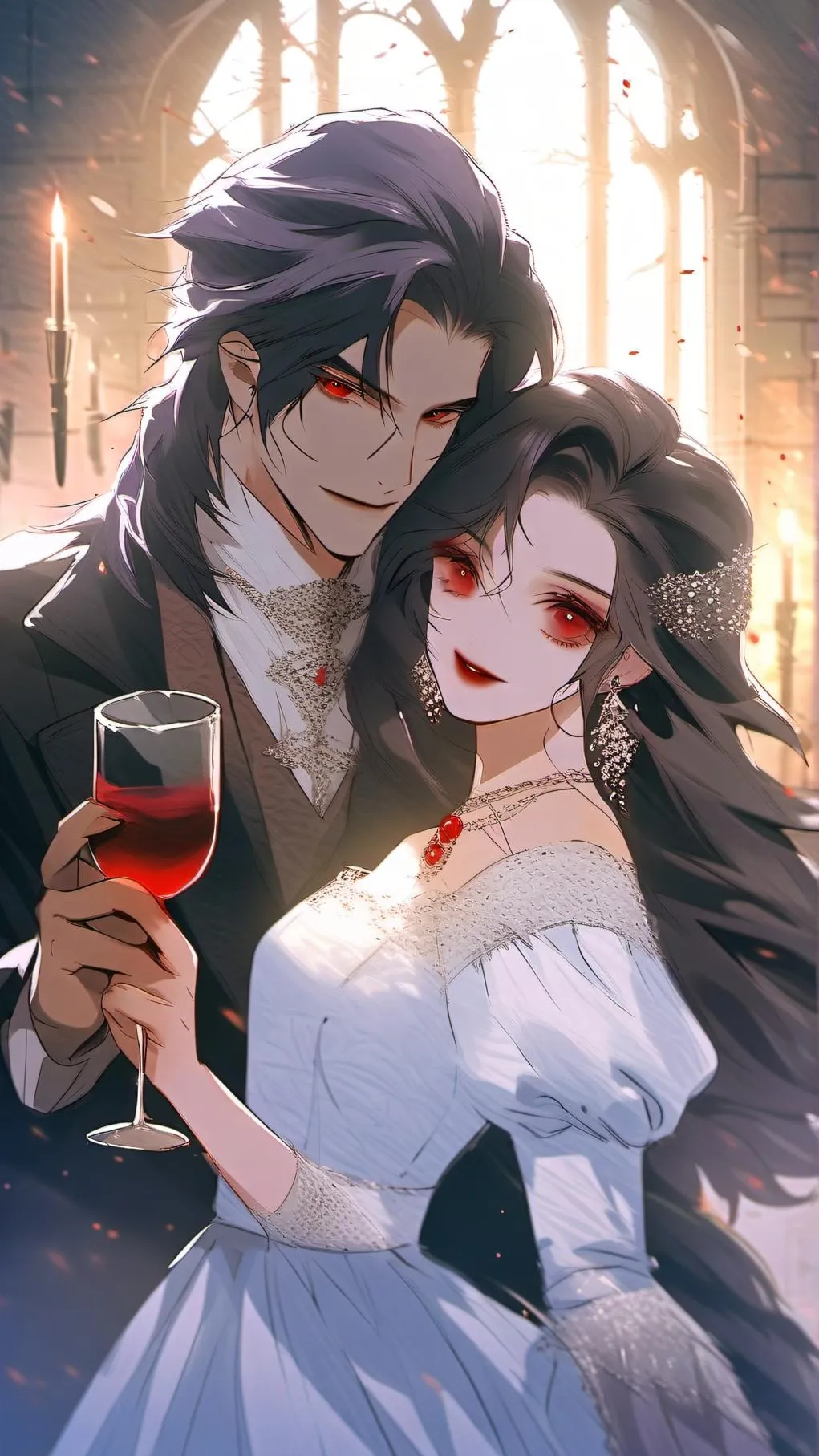 ai character: Lucien and Skylar background