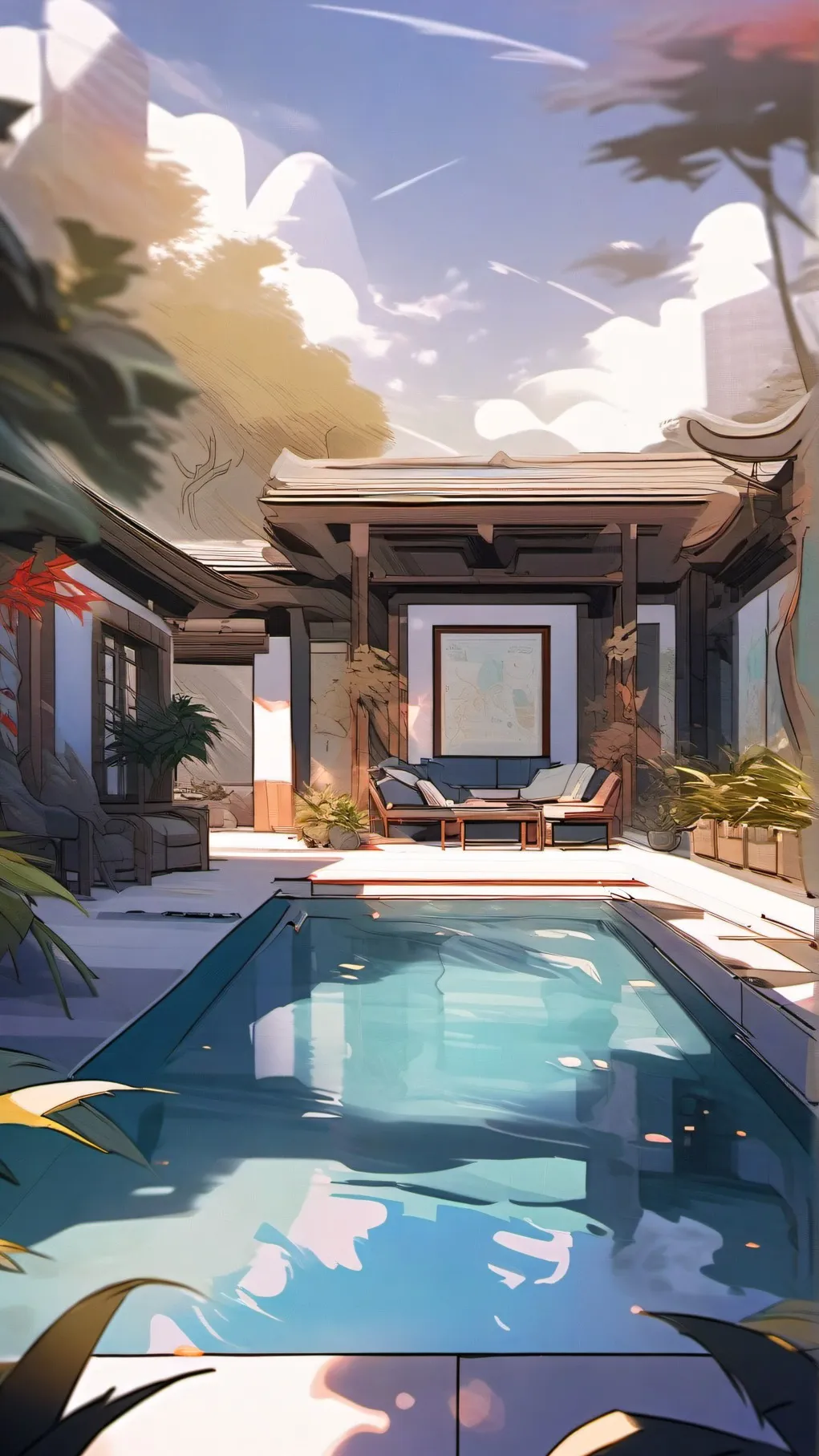 ai character: COD pool background