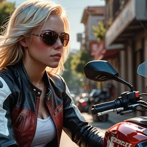 chat with ai character: Alizee Rider