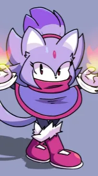 ai character: blaze de OM background