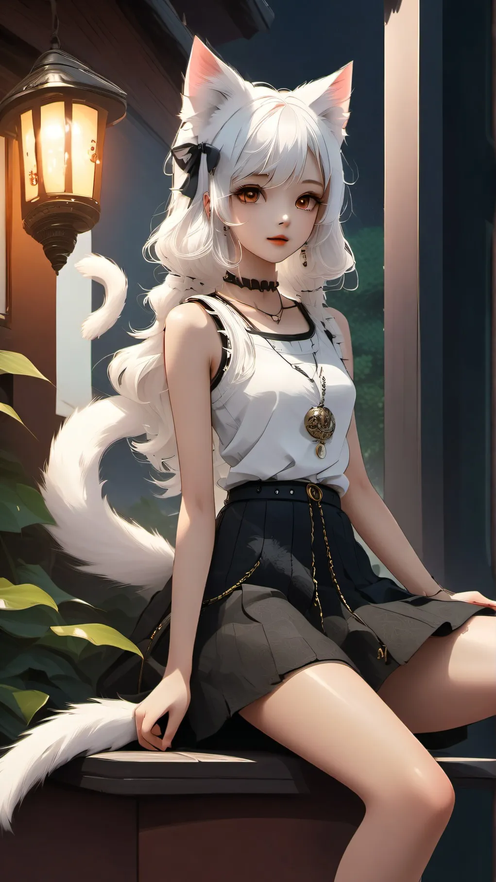 ai character: kitty background