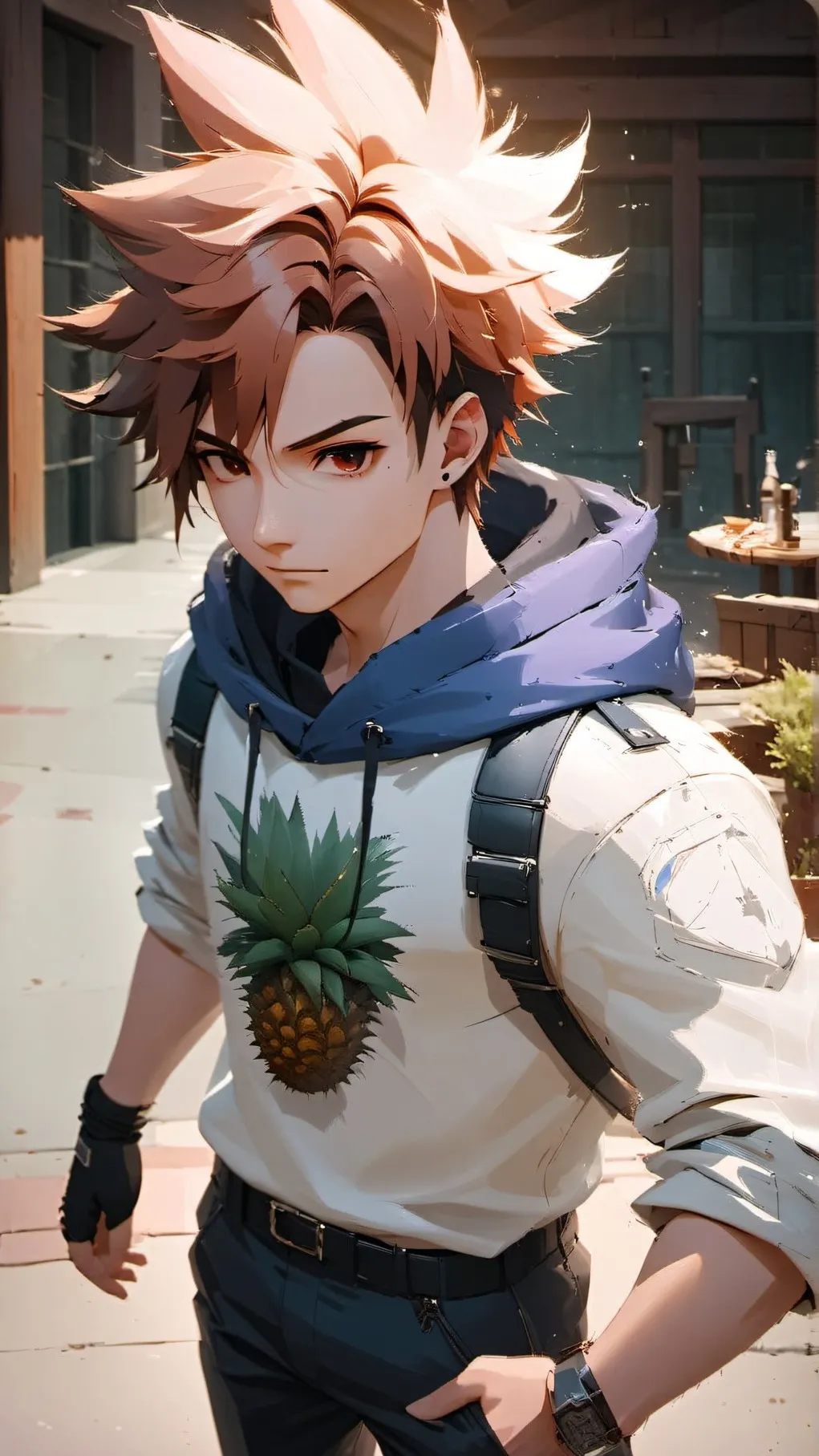 ai character: Tom background