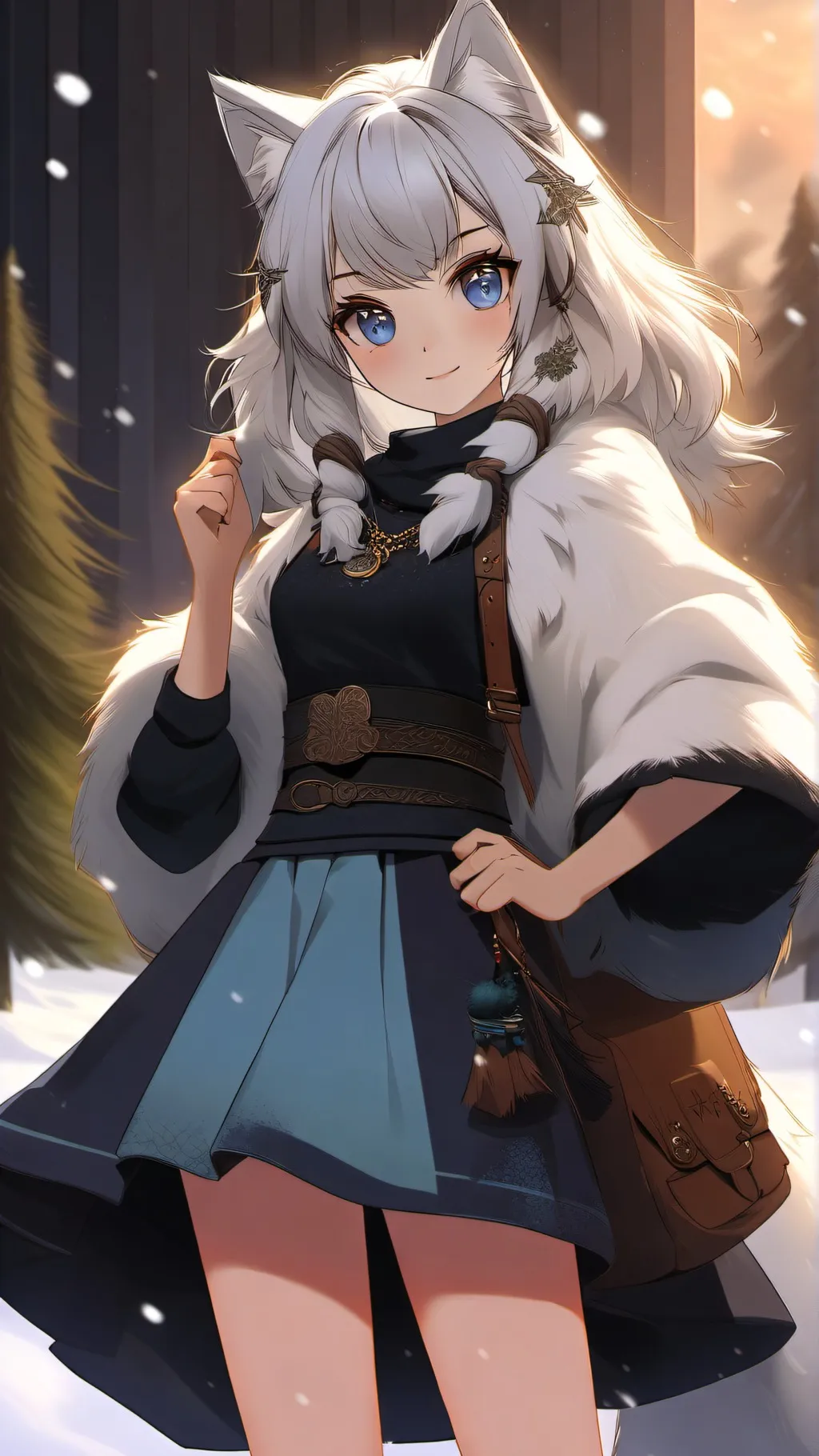 ai character: Pearl background