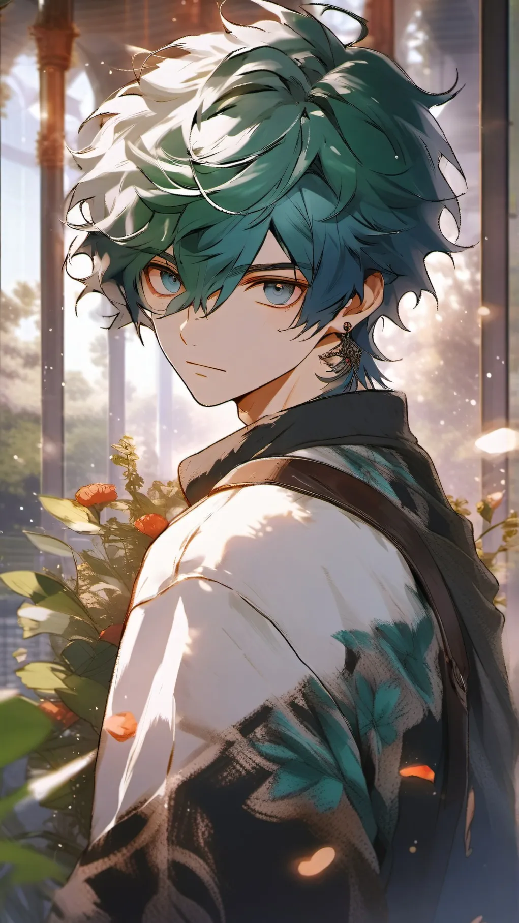 ai character: Rafa Koi background