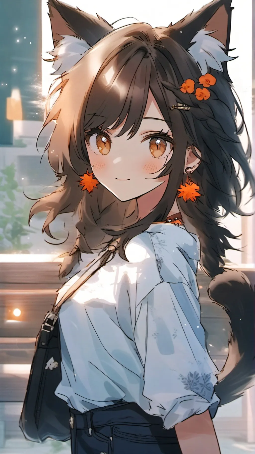 ai character: Lyra background