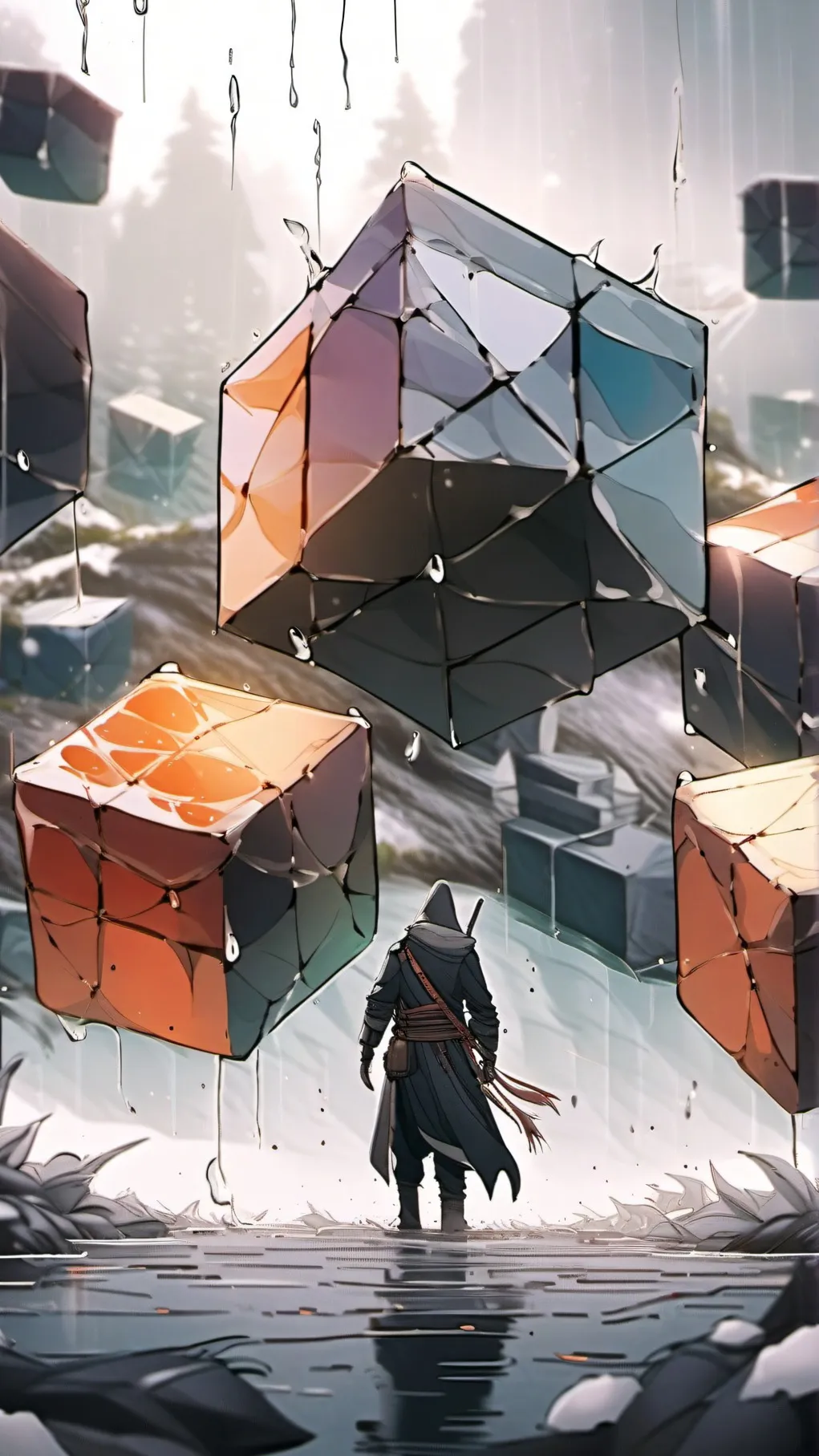 ai character: тетрис 👍 background