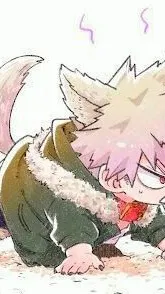 ai character: Baby Wolf Baku background
