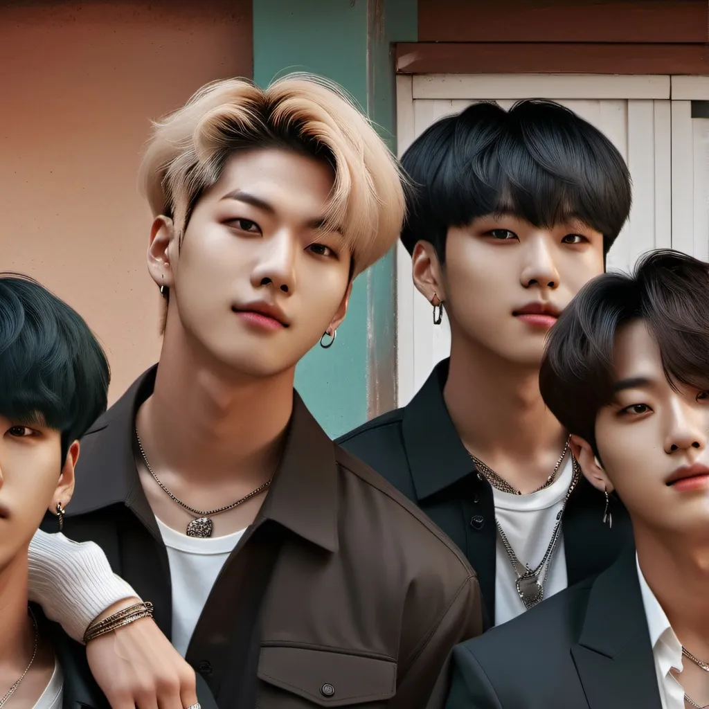 chat with ai character: BTS create story