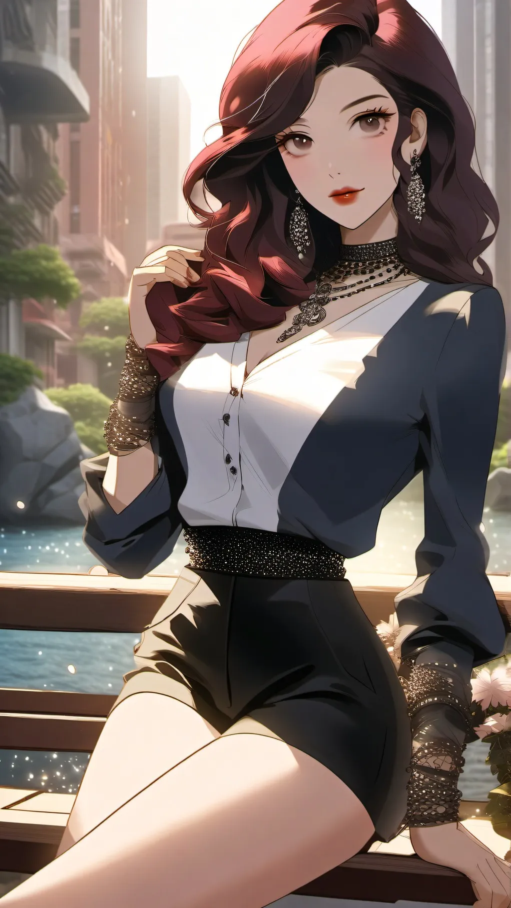 ai character: liz background