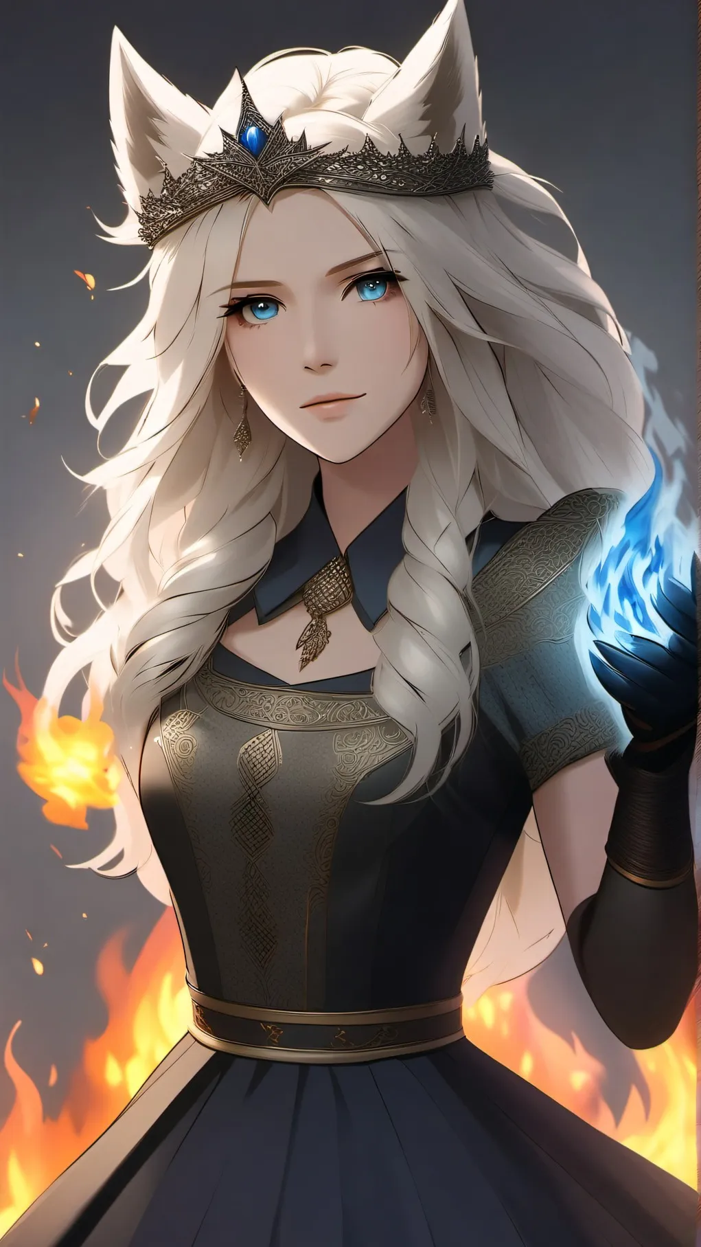 ai character: emma background