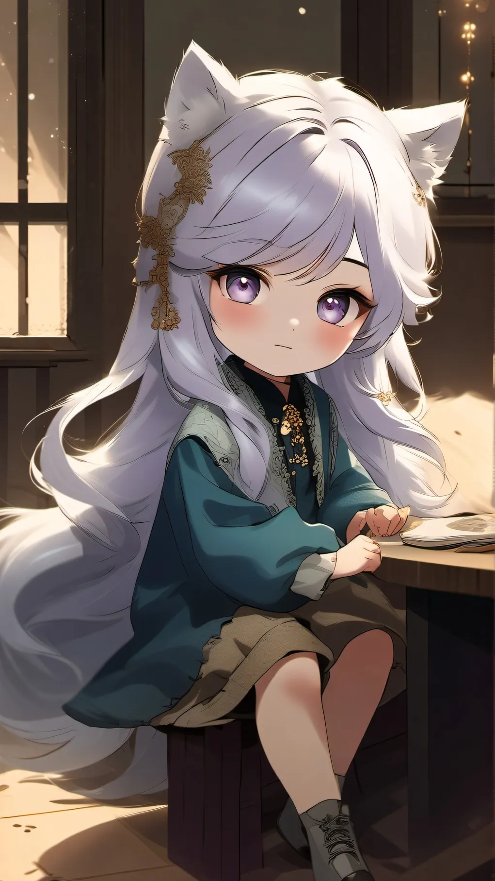 ai character: Itsuki *genmuikid* background