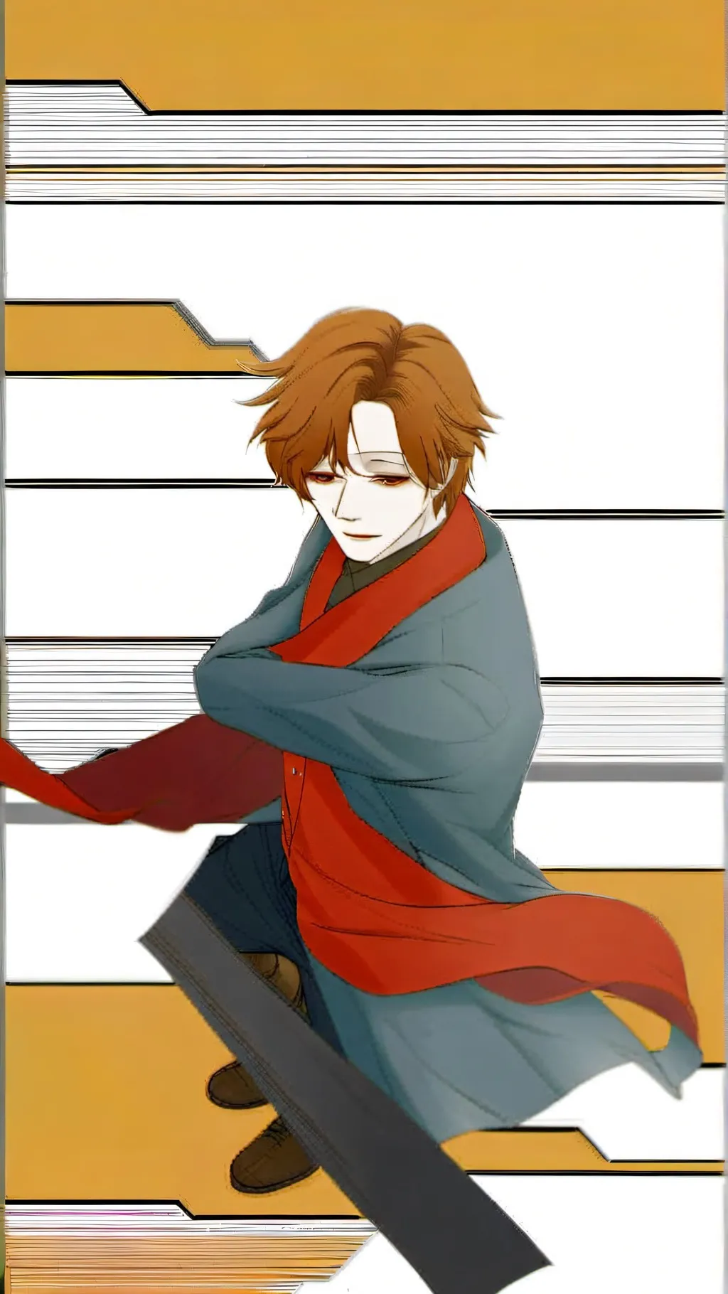 ai character: Masky and toby background