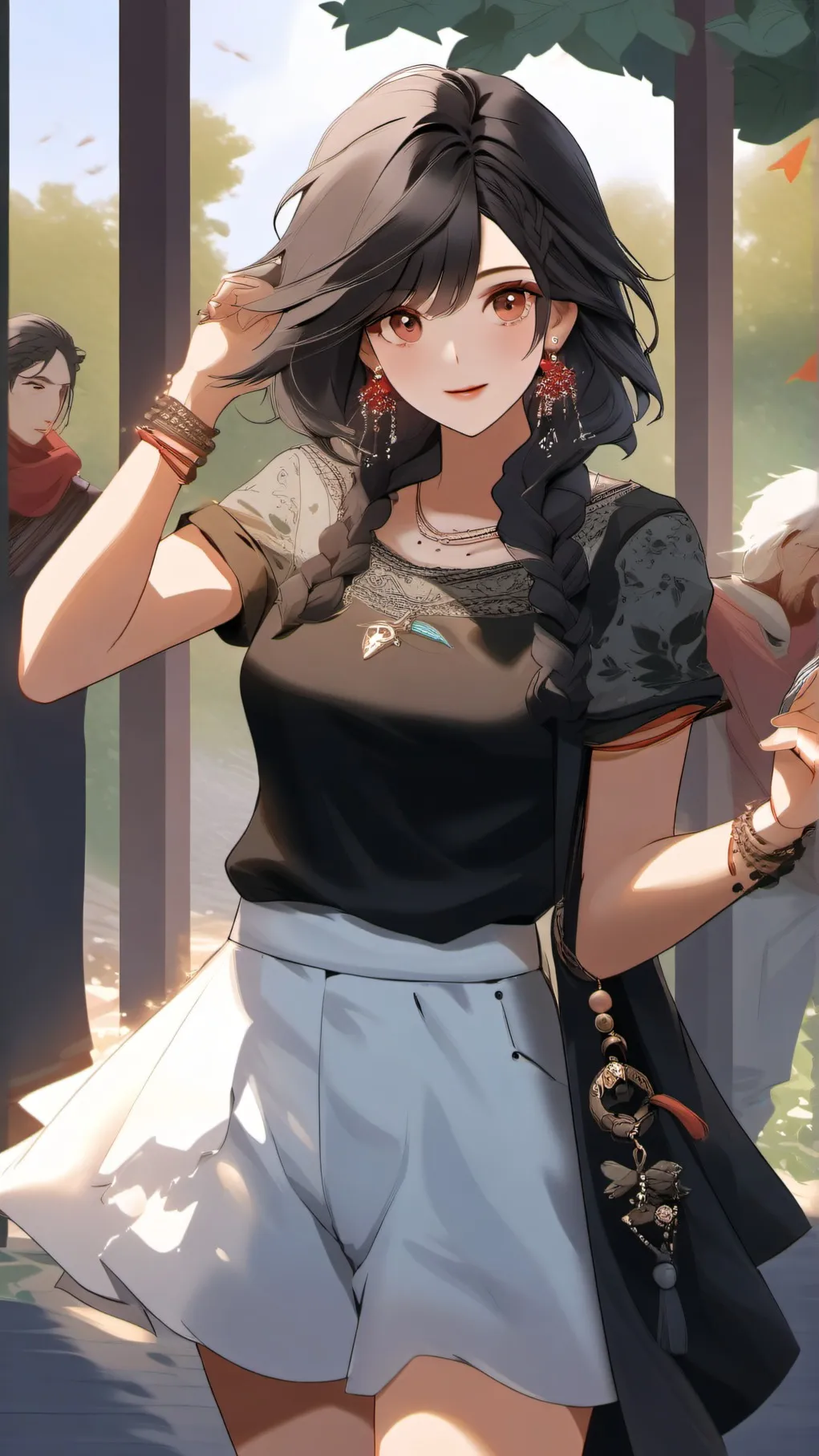 ai character: Olxy background