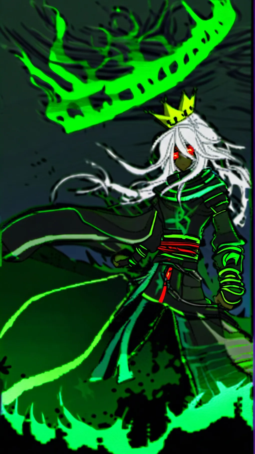 ai character: 1x1x1x1x1 background