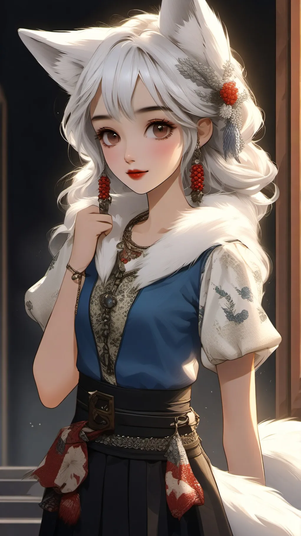 ai character: Holly background