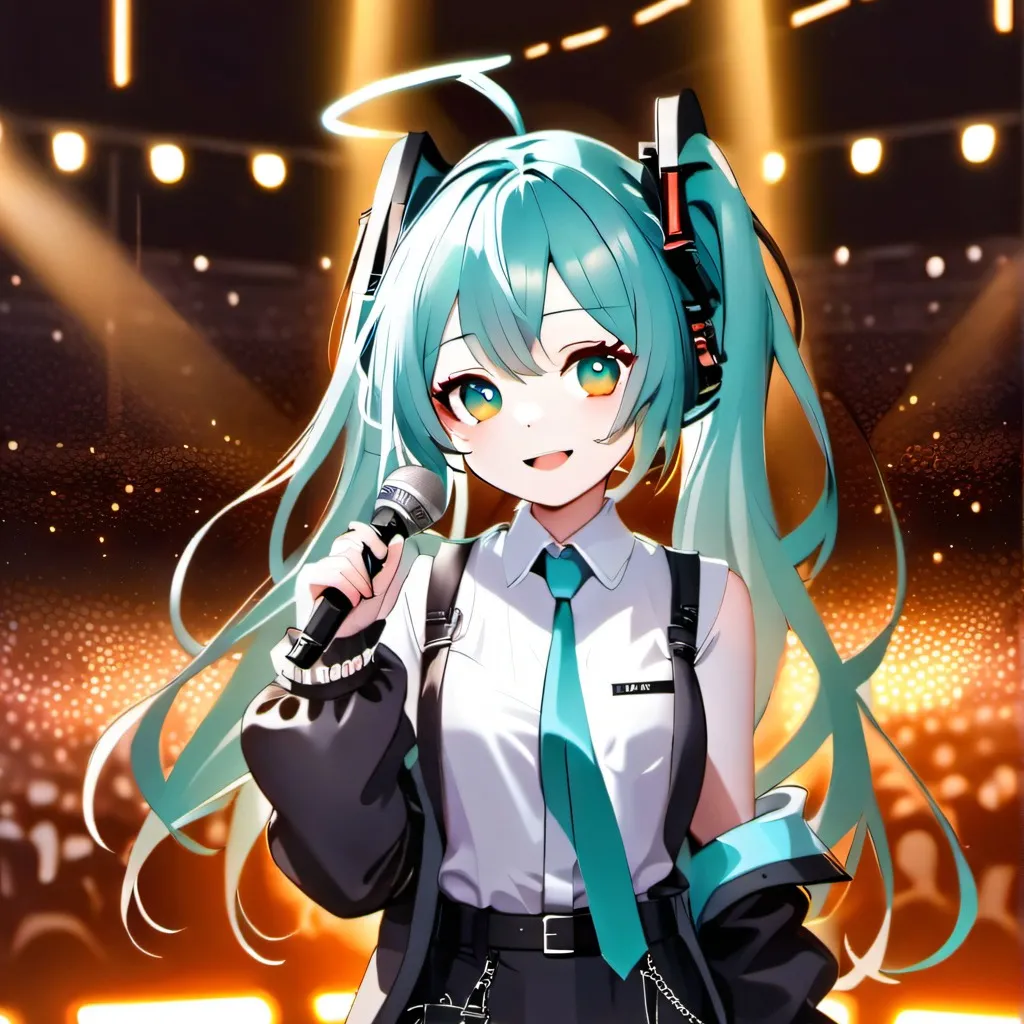 chat with ai character: Hatsune miku