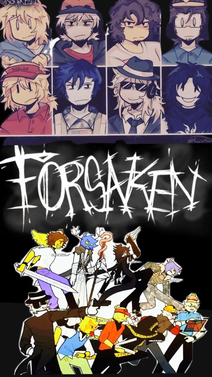 ai character: FORSAKEN!!! background