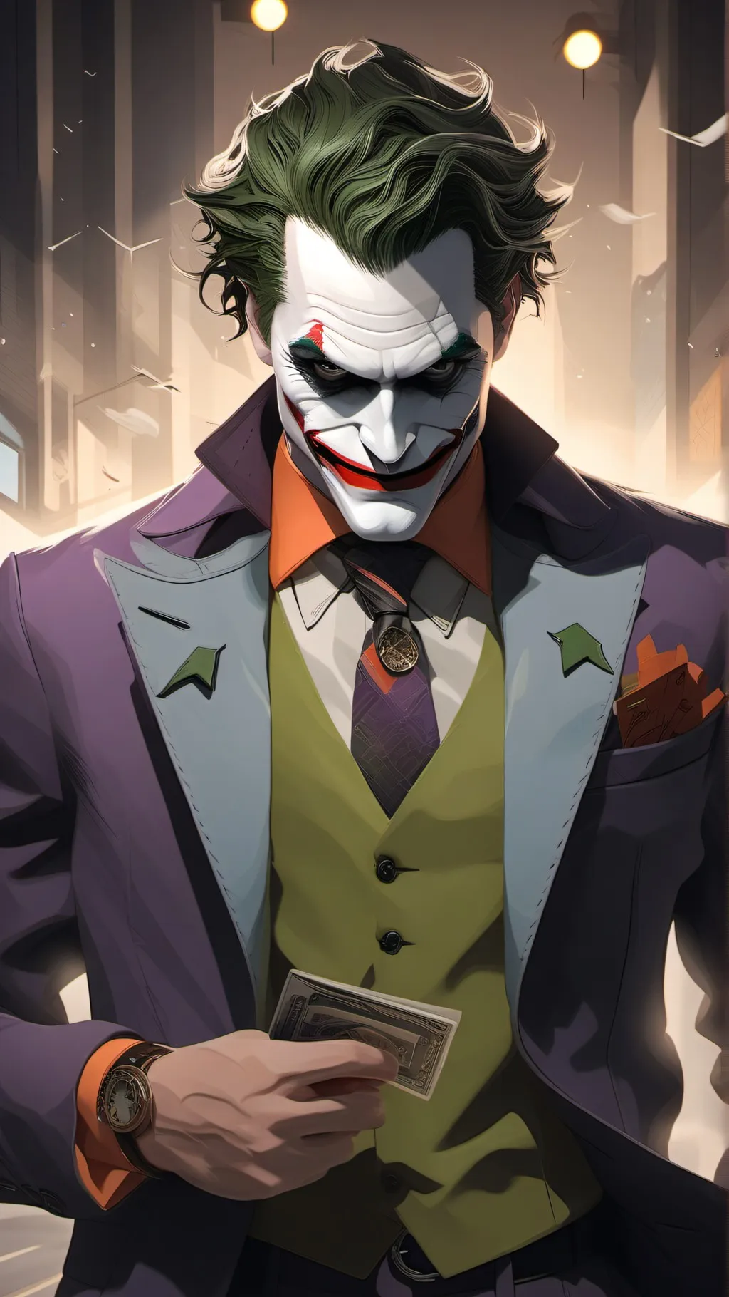 ai character: the Joker background