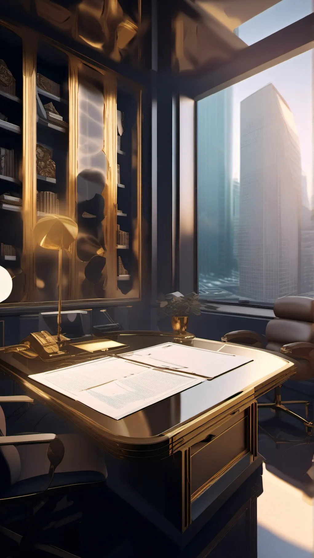 ai character: lute background