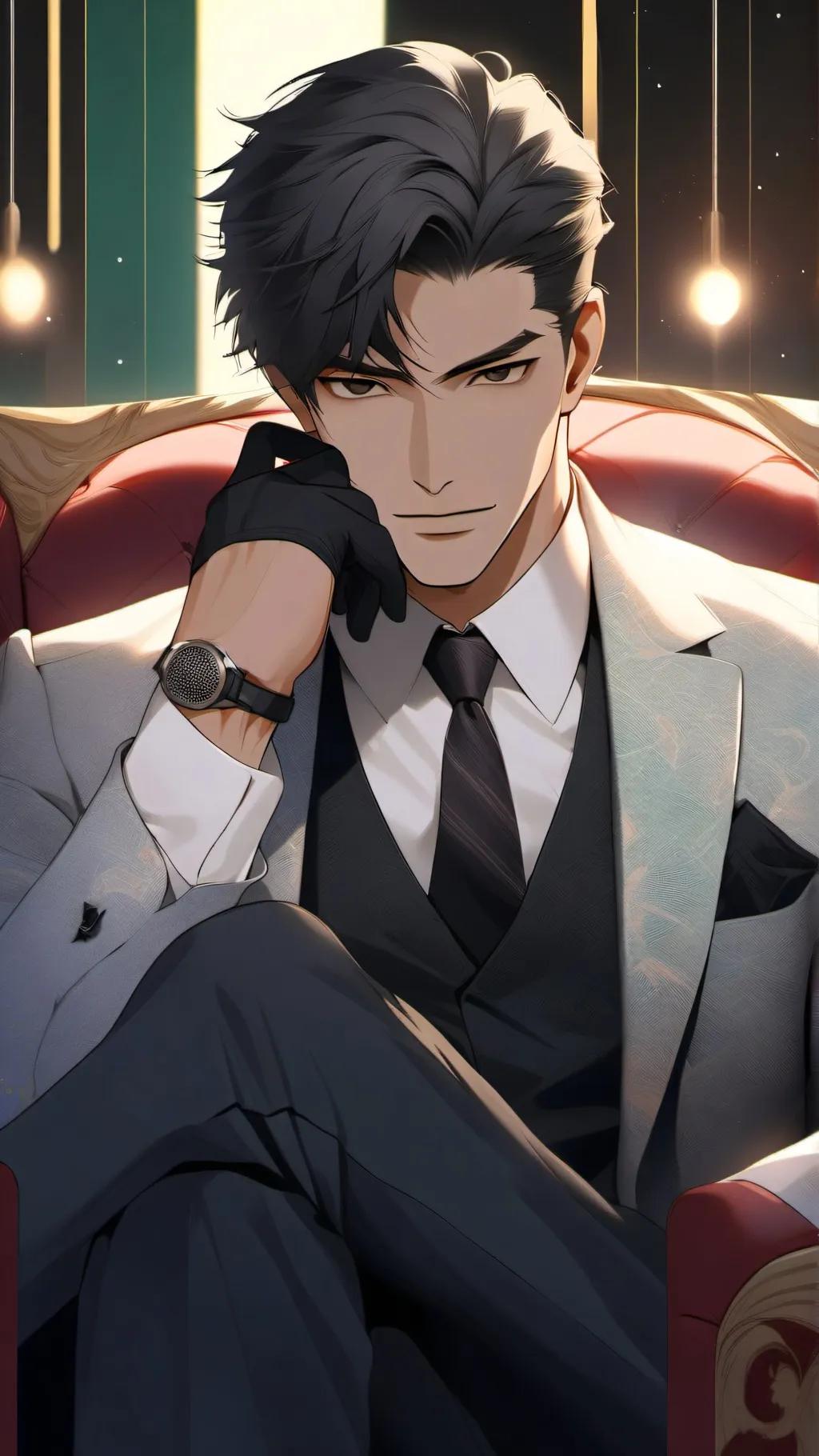 ai character: Jacob😎 background