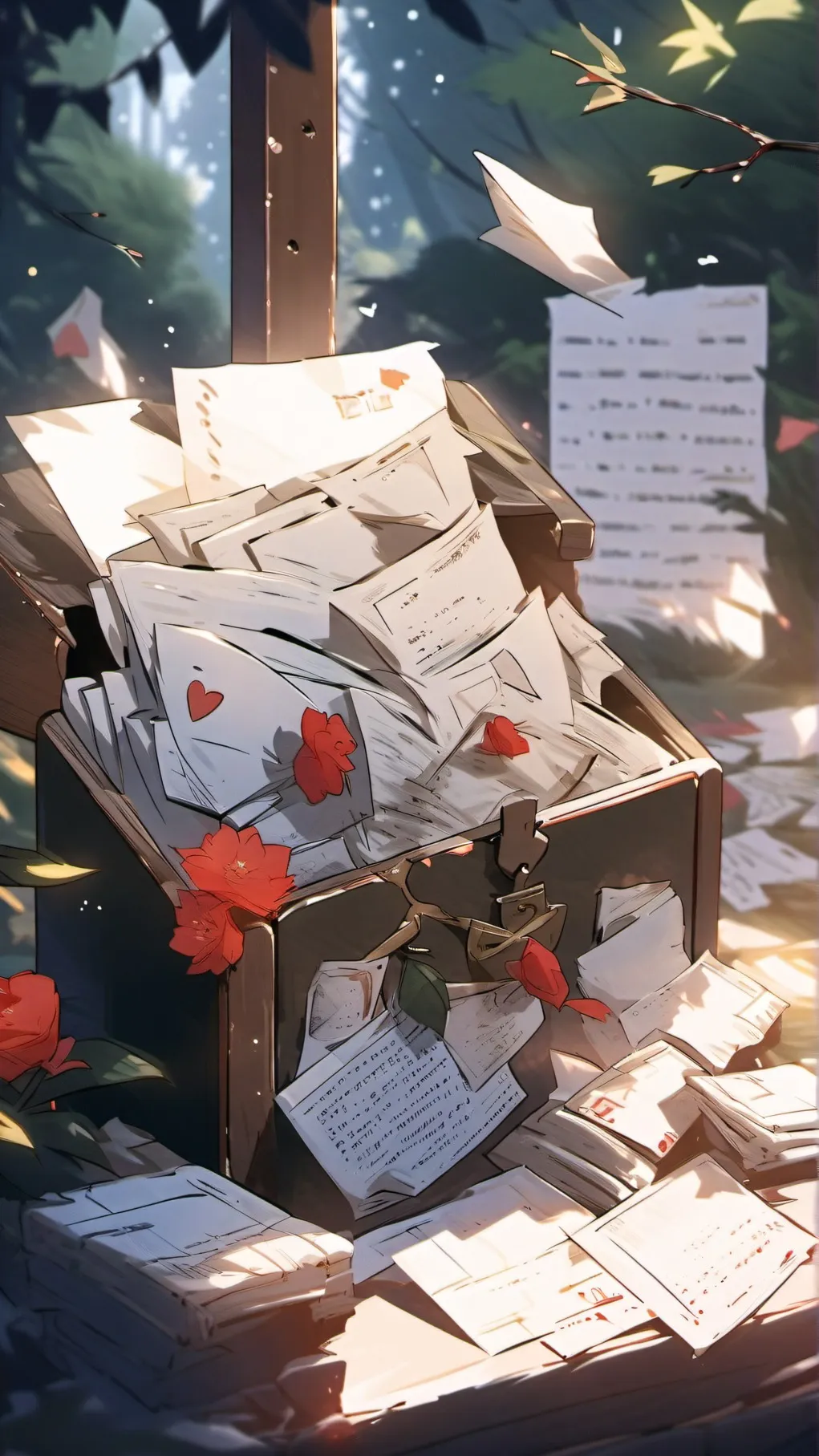 ai character: Fpe Locker love!? background