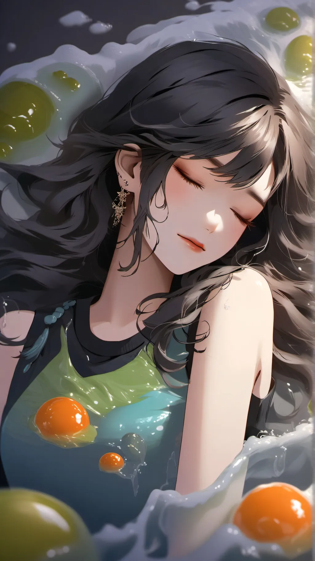 ai character: Slime *you* background