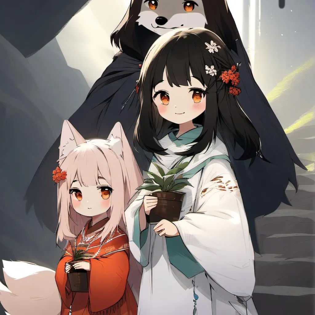 chat with ai character: Ancient sisters