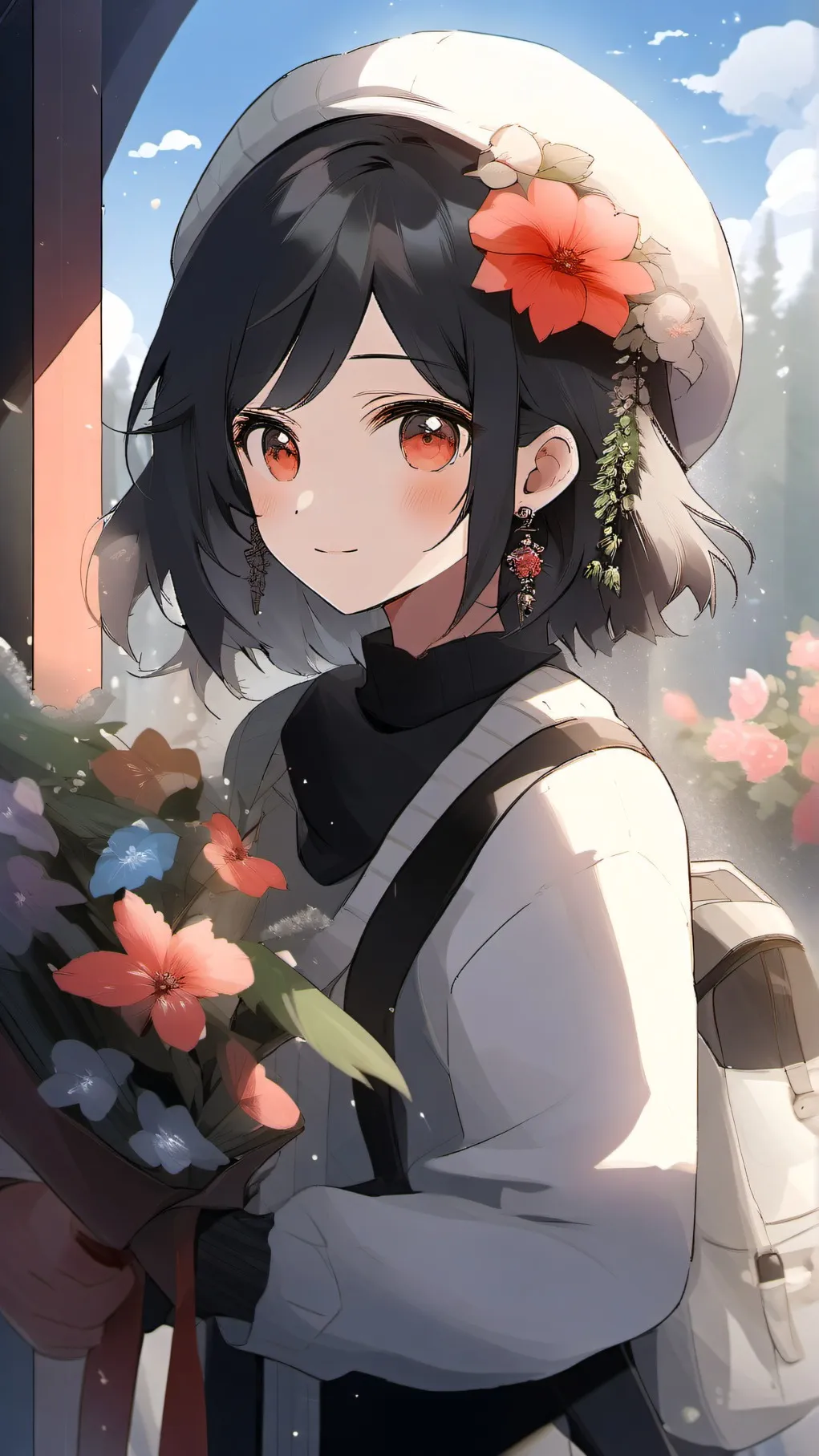 ai character: -Dandys world- background